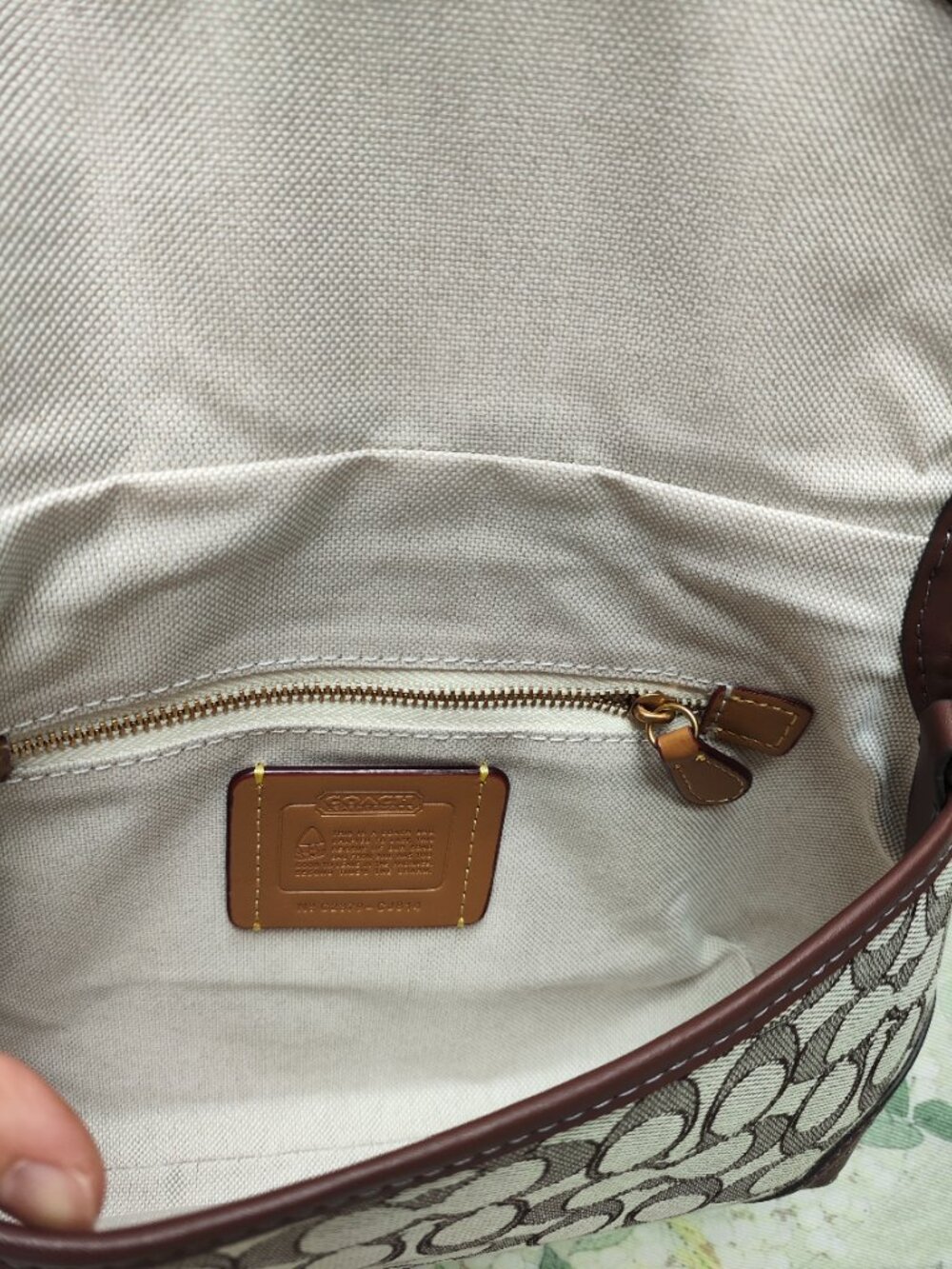 Coach Soho Vintage Monogram Underarm Bag - Picture 5 of 5